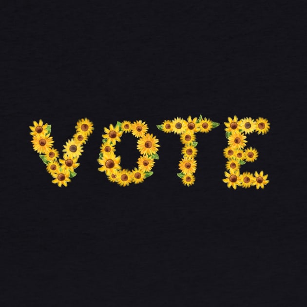 Vote (Sunflowers Version) by Star Sandwich